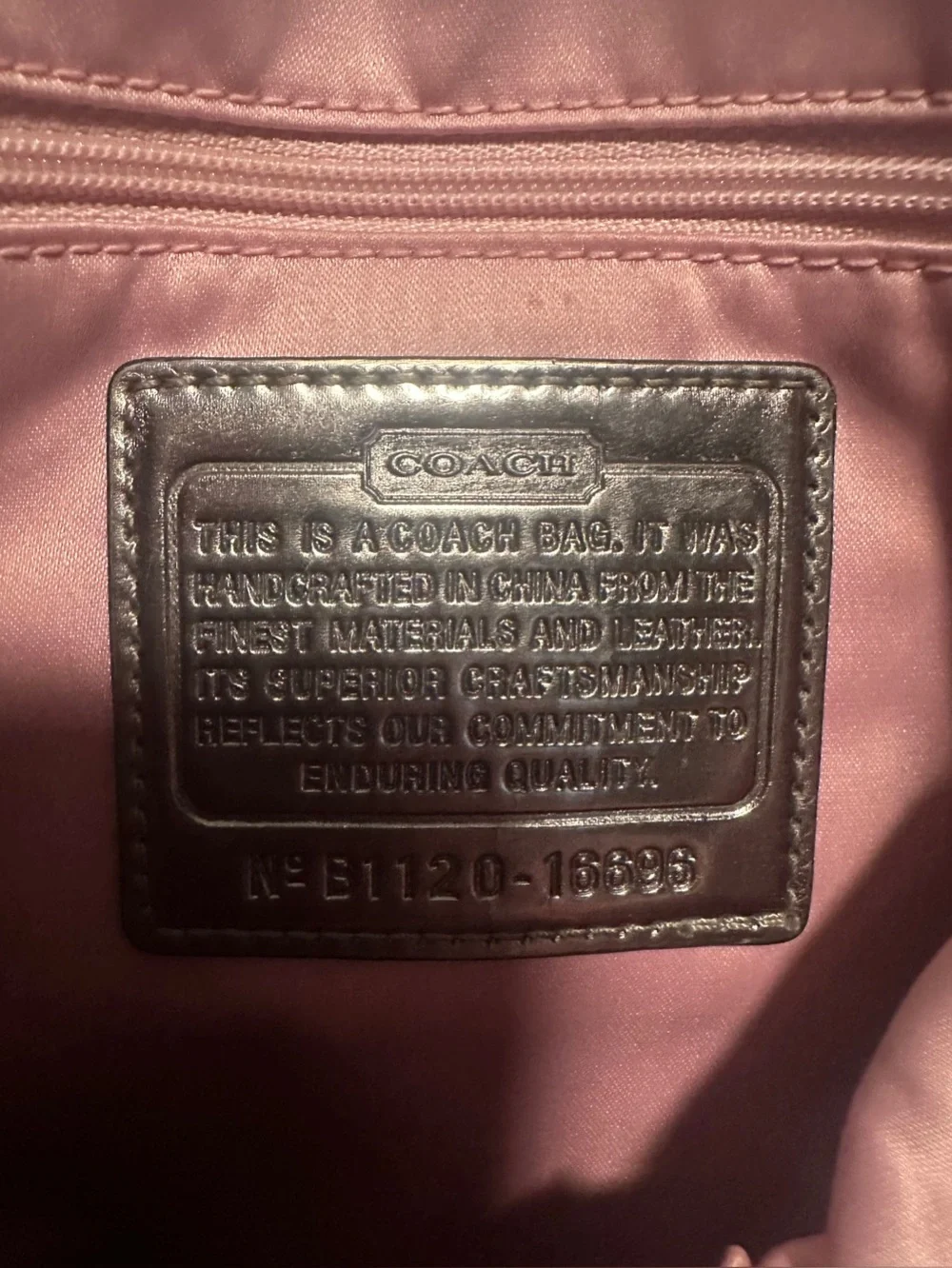 Coach Y2K Poppy Sig. Sateen Lurex Outline Flap Drawstring Backpack MSRP: $278